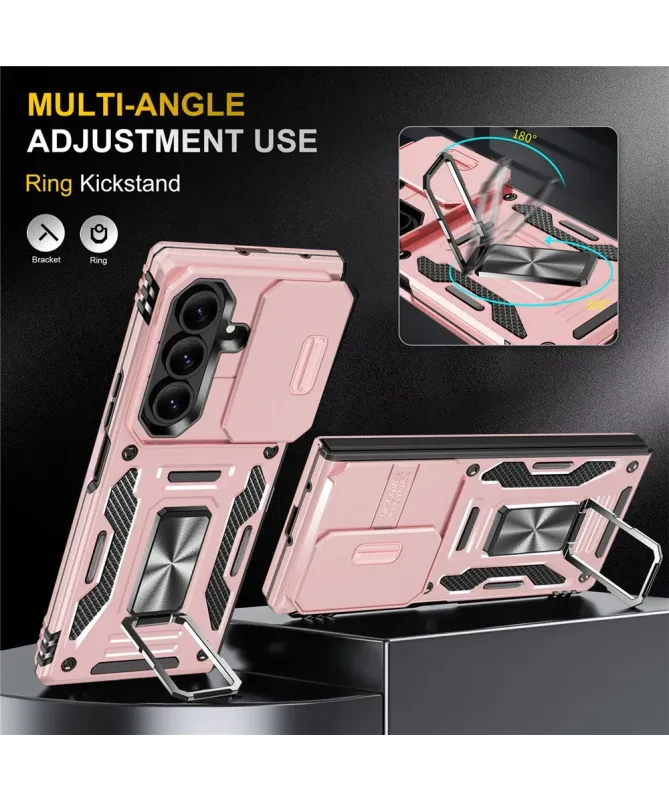 Coque Samsung Galaxy Z Fold 7 ARMOR avec support et cache caméra