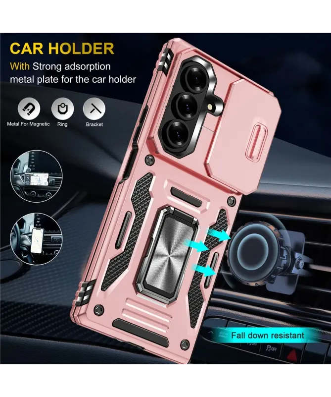 Coque Samsung Galaxy Z Fold 7 ARMOR avec support et cache caméra