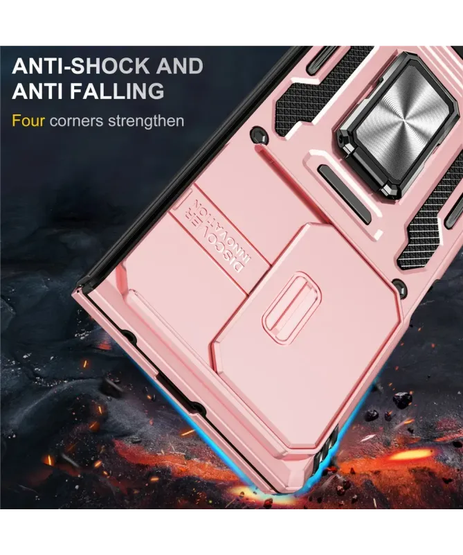 Coque Samsung Galaxy Z Fold 7 ARMOR avec support et cache caméra