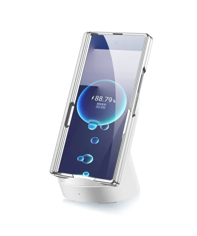 Coque Samsung Galaxy Z Fold 7 Transparente avec Support