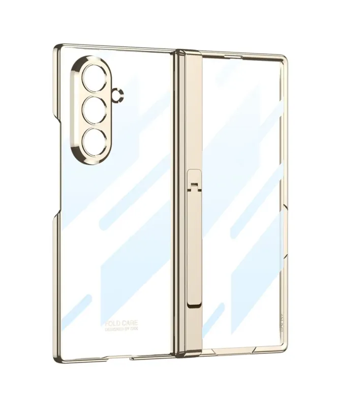Coque Samsung Galaxy Z Fold 7 Transparente avec Support