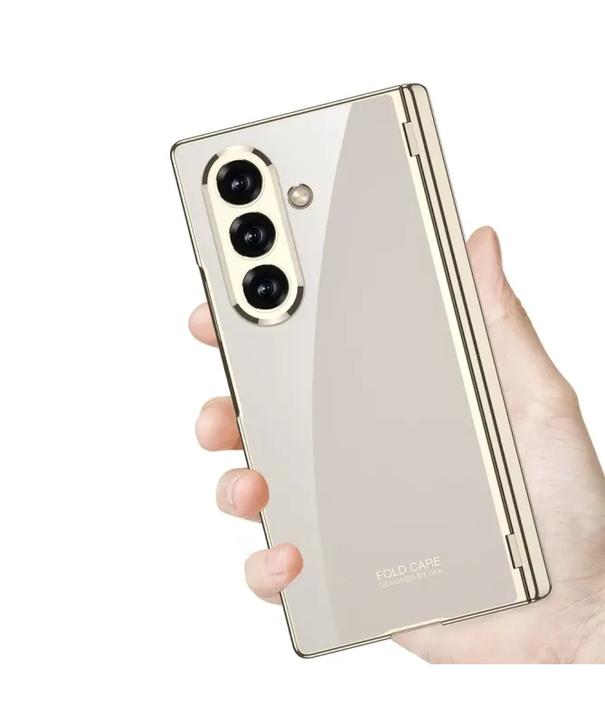 Coque Samsung Galaxy Z Fold 7 Transparente avec Support