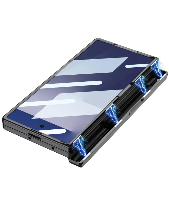 Coque Samsung Galaxy Z Fold 7 Transparente avec Support