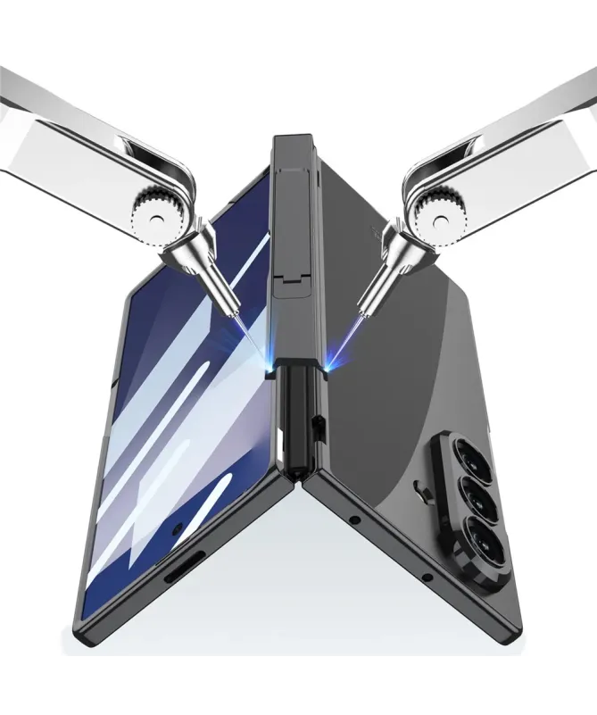 Coque Samsung Galaxy Z Fold 7 Transparente avec Support