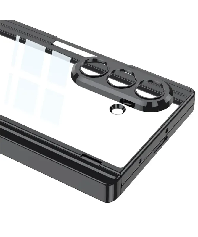 Coque Samsung Galaxy Z Fold 7 Transparente avec Support