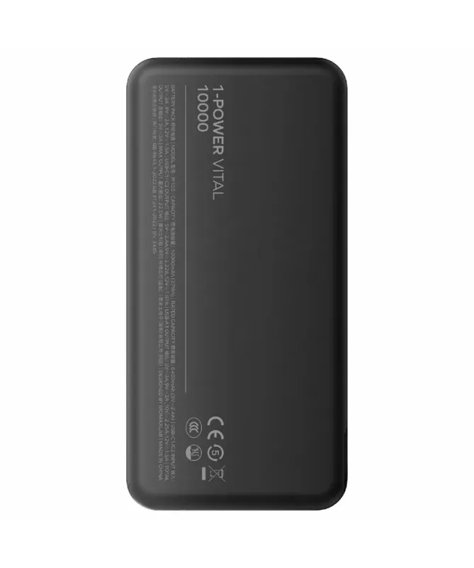 Batterie Externe MOMAX 1-Power Vital 10000mAh Charge Rapide 20W PD