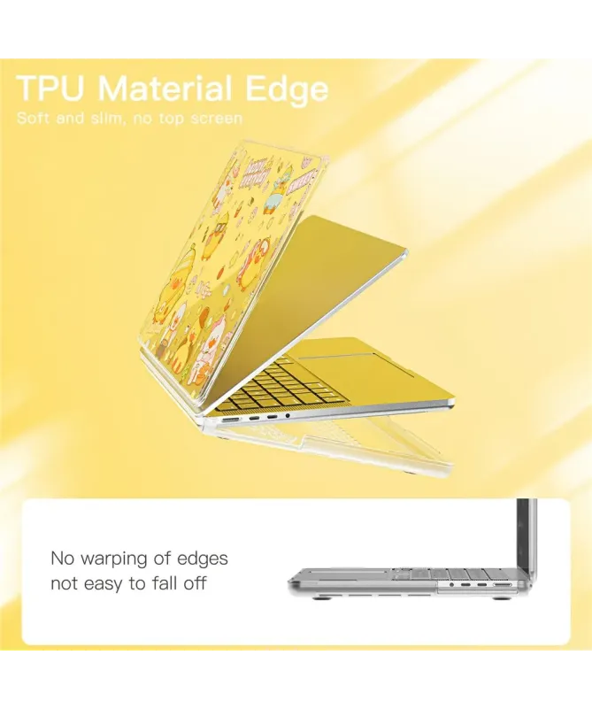 Coque MacBook Pro 14 (2024)/(2023)/(2021) Transparente Canards