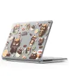Coque MacBook Pro 14 (2024)/(2023)/(2021) Transparente Chats Café