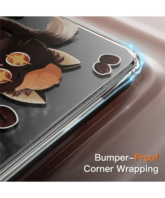 Coque MacBook Pro 14 (2024)/(2023)/(2021) Transparente Chats Café