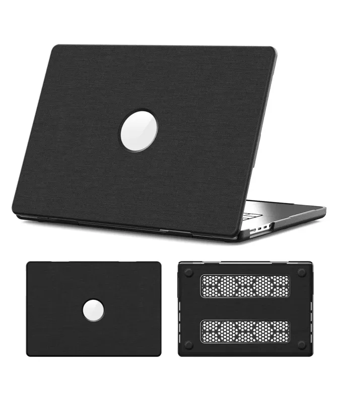 Coque MacBook Pro 16 pouces (2024)/(2023)/(2021) Rigide Effet Tissu