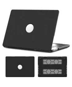 Coque MacBook Pro 16 pouces (2024)/(2023)/(2021) Rigide Effet Tissu