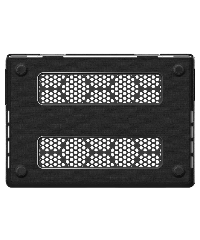 Coque MacBook Pro 16 pouces (2024)/(2023)/(2021) Rigide Effet Tissu