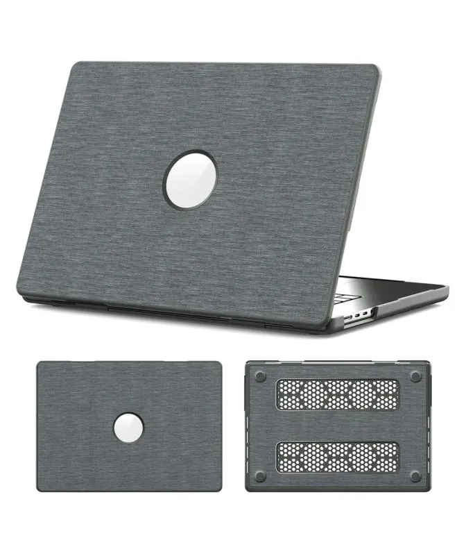 Coque MacBook Pro 16 pouces (2024)/(2023)/(2021) Rigide Effet Tissu