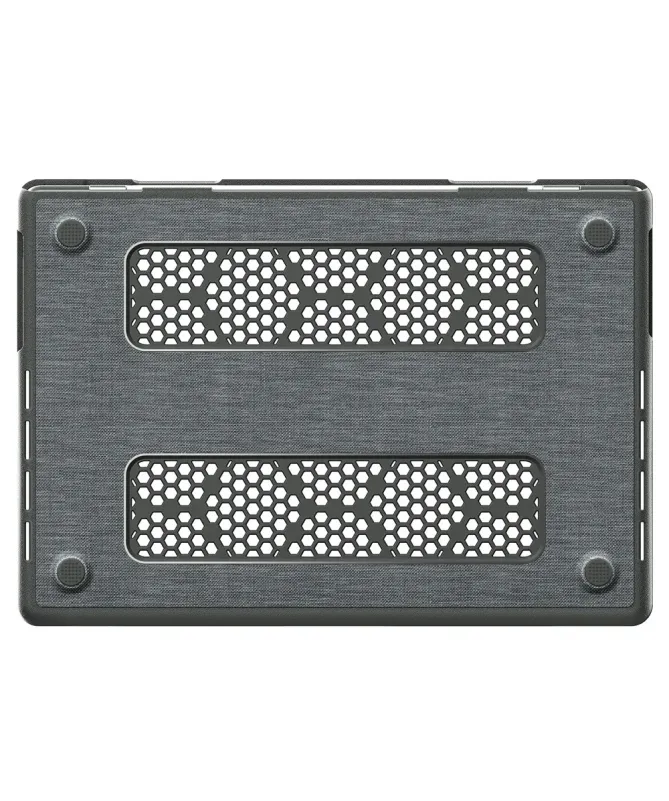 Coque MacBook Pro 16 pouces (2024)/(2023)/(2021) Rigide Effet Tissu