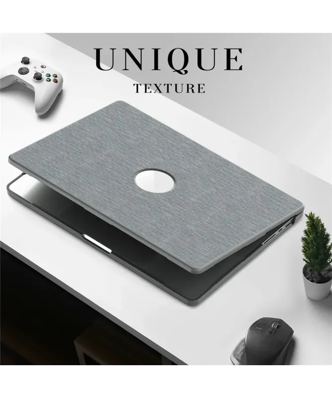 Coque MacBook Pro 16 pouces (2024)/(2023)/(2021) Rigide Effet Tissu