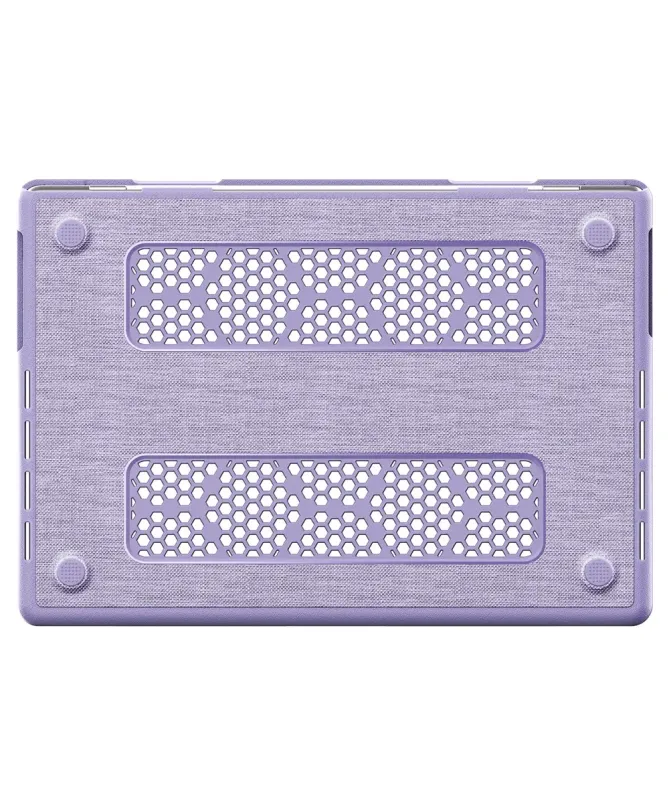 Coque MacBook Pro 16 pouces (2024)/(2023)/(2021) Rigide Effet Tissu