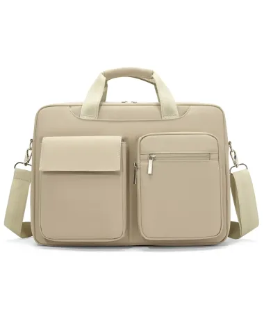 Sacoche Oxford Ordinateur 14 pouces Anti-choc et Imperméable Beige Clair - photo 22