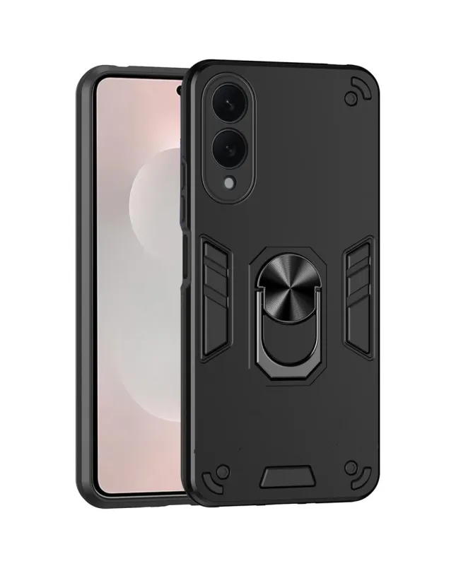 Coque Samsung Galaxy S25 Edge Robuste avec Anneau Multifonction