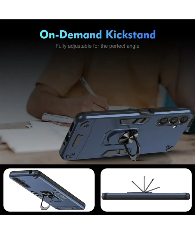 Coque Samsung Galaxy A17 5G Robuste avec Anneau Multifonction