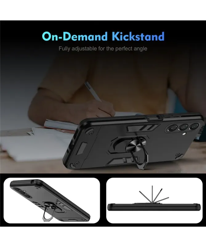 Coque Samsung Galaxy A17 5G Robuste avec Anneau Multifonction