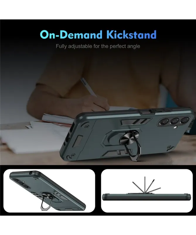 Coque Samsung Galaxy A17 5G Robuste avec Anneau Multifonction