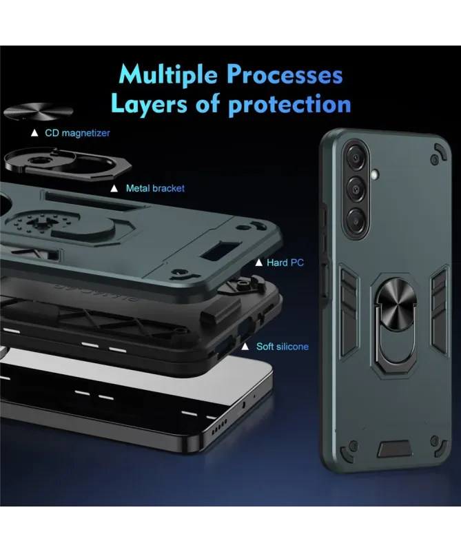 Coque Samsung Galaxy A17 5G Robuste avec Anneau Multifonction