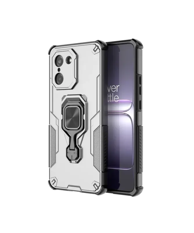 Coque OnePlus Nord CE5 Anti-choc avec Anneau Support et Verre Trempé