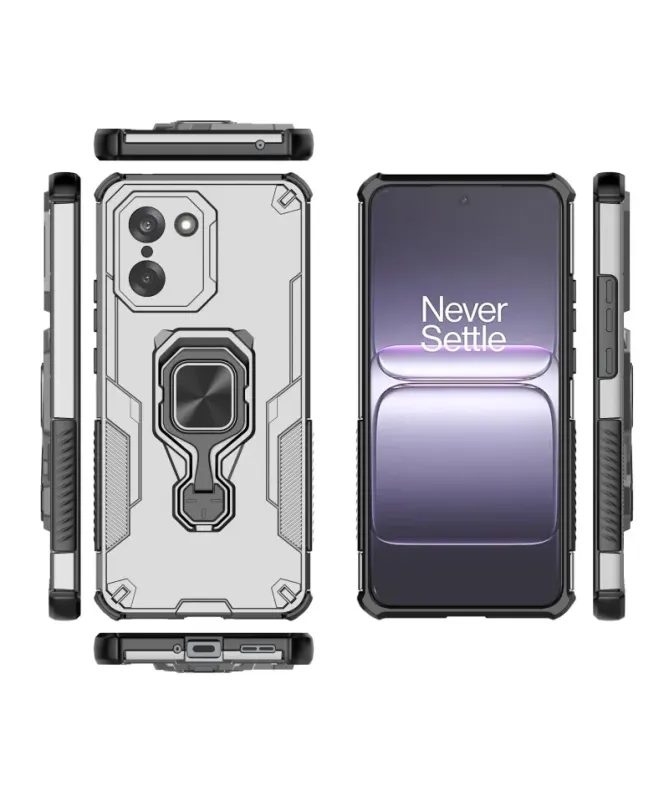Coque OnePlus Nord CE5 Anti-choc avec Anneau Support et Verre Trempé