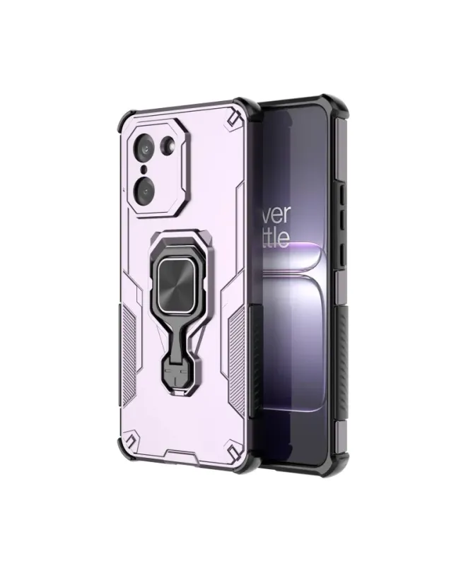 Coque OnePlus Nord CE5 Anti-choc avec Anneau Support et Verre Trempé