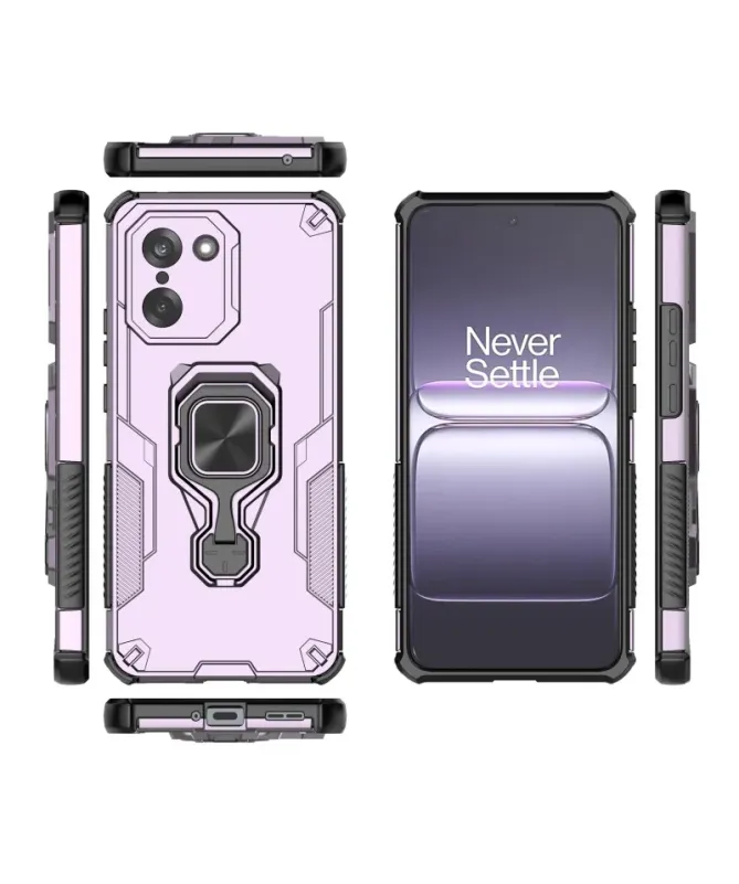 Coque OnePlus Nord CE5 Anti-choc avec Anneau Support et Verre Trempé
