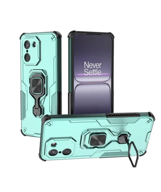 Coque OnePlus Nord CE5 Anti-choc avec Anneau Support et Verre Trempé