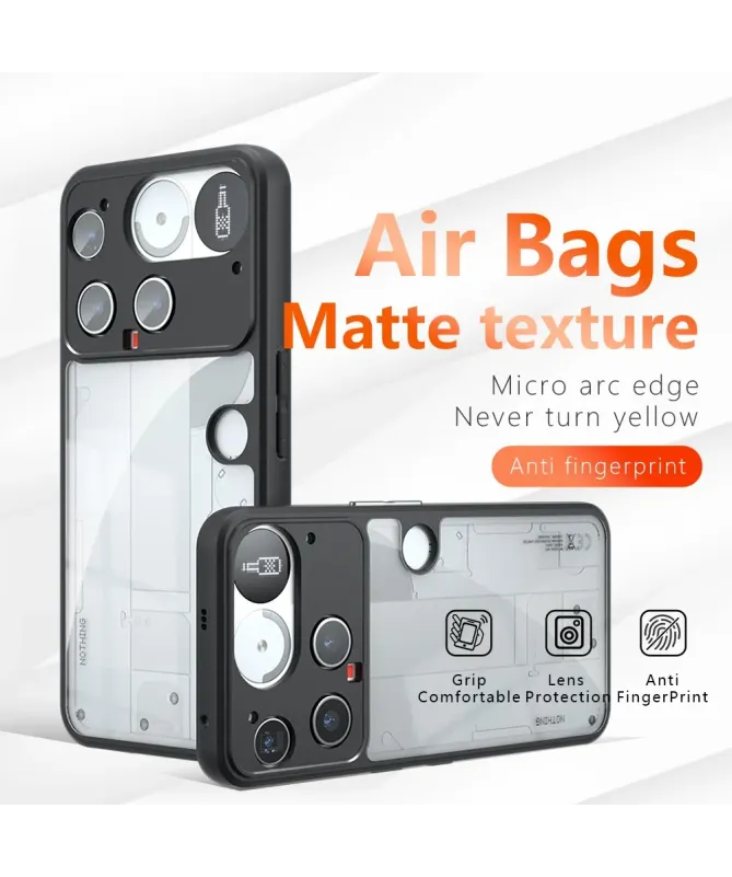 Coque Nothing Phone (3) Anti-choc Translucide Mate