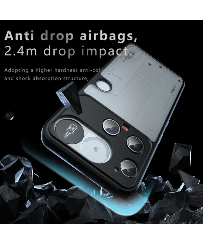 Coque Nothing Phone (3) Anti-choc Translucide Mate