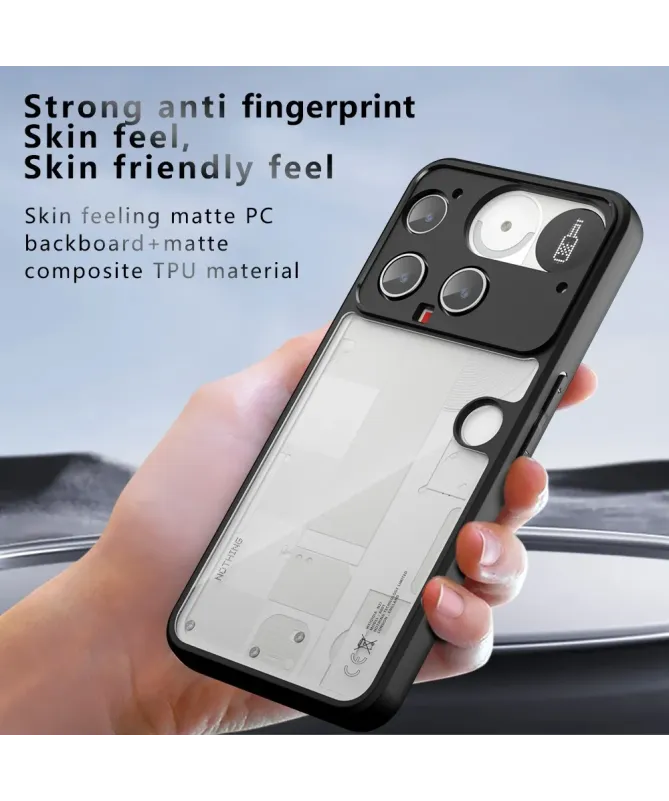 Coque Nothing Phone (3) Anti-choc Translucide Mate