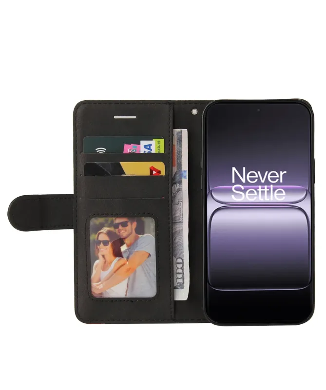 Housse Portefeuille OnePlus Nord 5 Bicolore Artistique avec Support