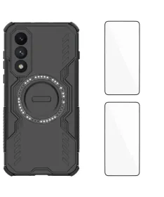 Pack OnePlus Nord 5 Coque Anti-choc Magnétique et 2 Verres Trempés