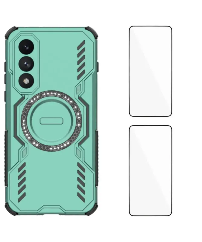 Pack OnePlus Nord 5 Coque Anti-choc Magnétique et 2 Verres Trempés