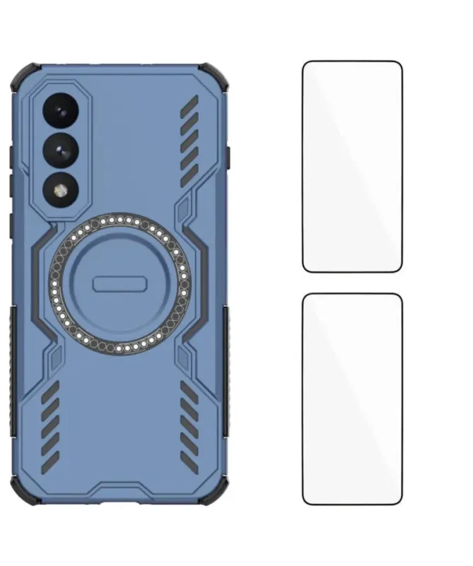 Pack OnePlus Nord CE5 Coque Anti-choc Magnétique et 2 Verres Trempés
