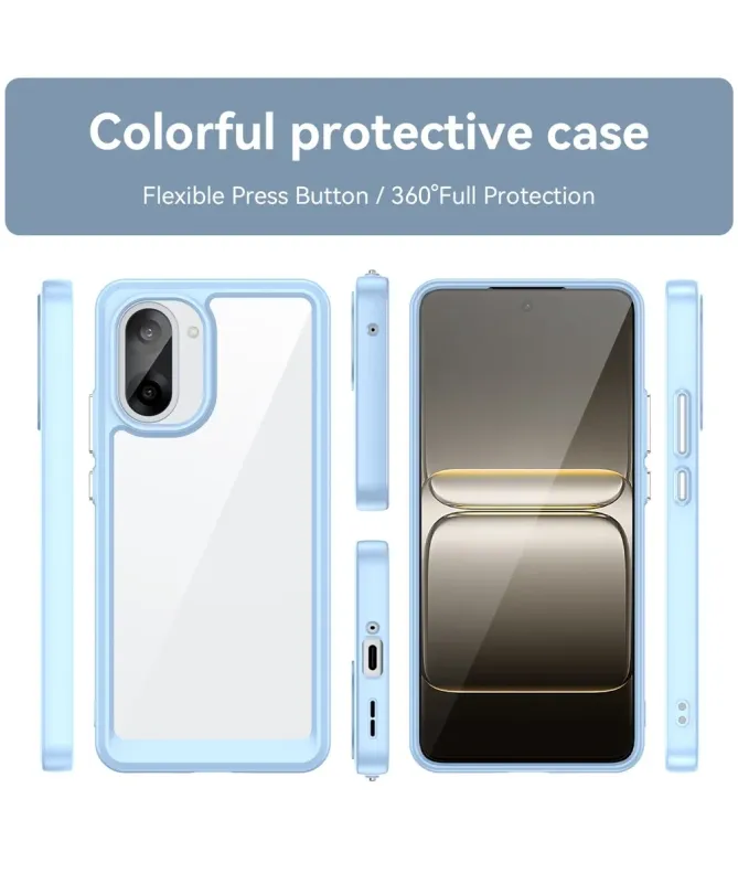 Coque OnePlus Nord CE5 Transparente Anti-choc avec Bumper