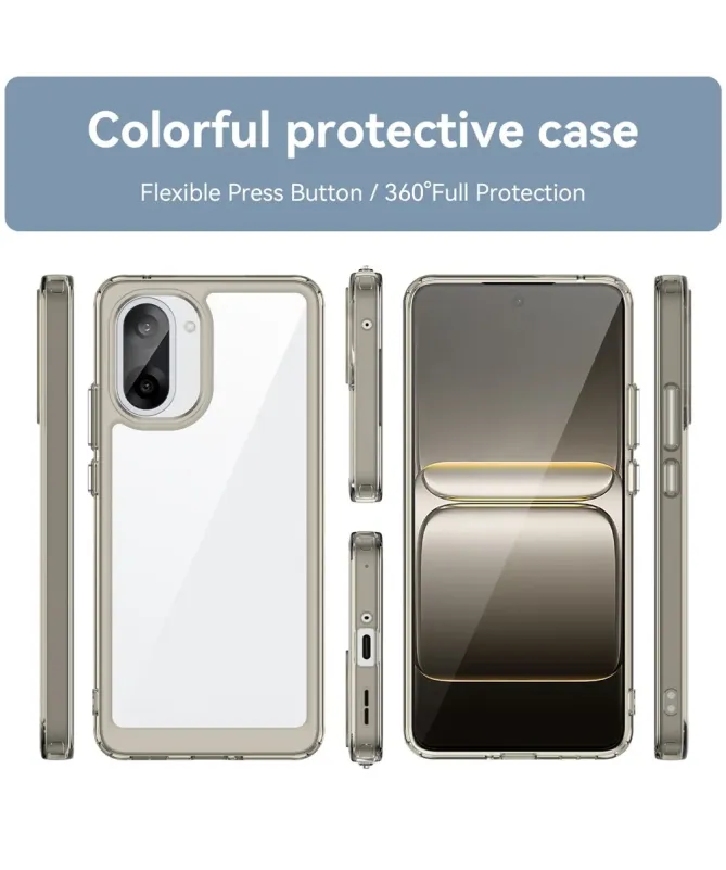 Coque OnePlus Nord CE5 Transparente Anti-choc avec Bumper