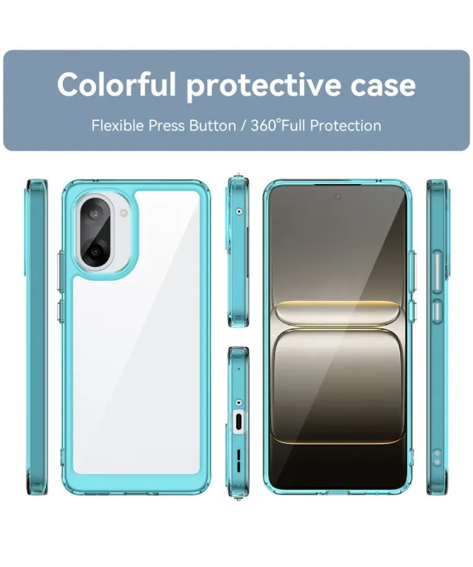 Coque OnePlus Nord CE5 Transparente Anti-choc avec Bumper