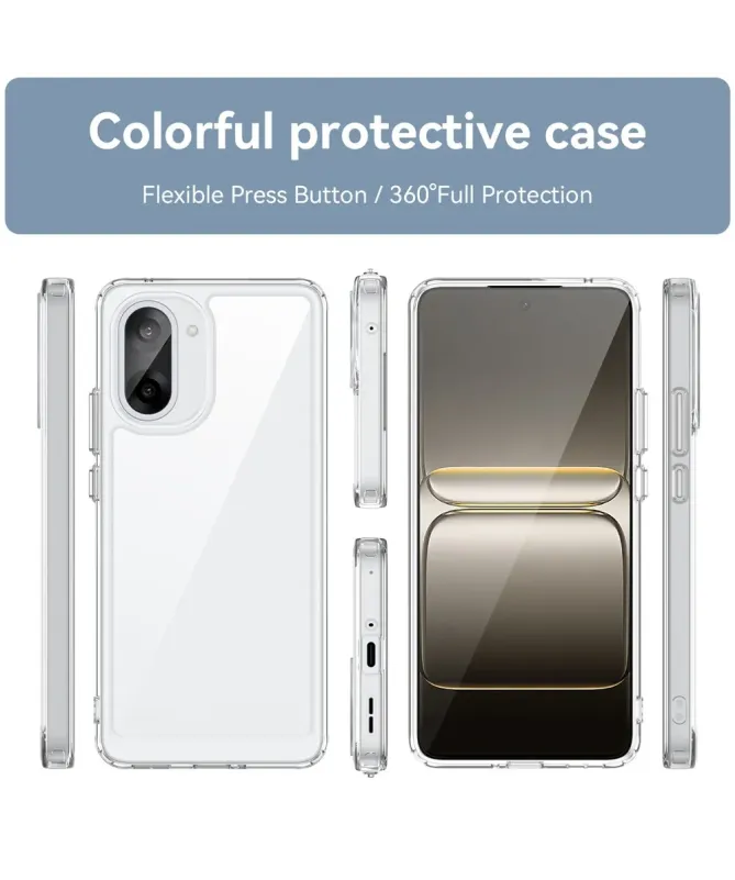 Coque OnePlus Nord CE5 Transparente Anti-choc avec Bumper