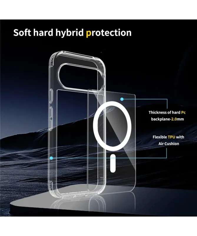 Coque Google Pixel 10 / 10 Pro Transparente MagSafe | Sorra