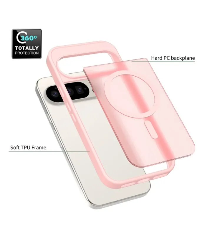 Coque Google Pixel 10 / 10 Pro Magnétique Translucide Mate