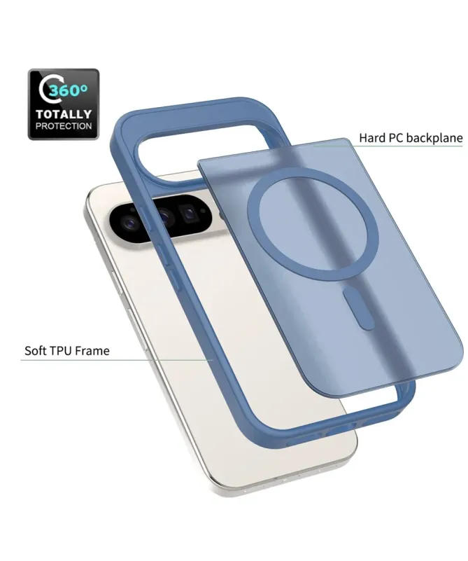 Coque Google Pixel 10 / 10 Pro Magnétique Translucide Mate