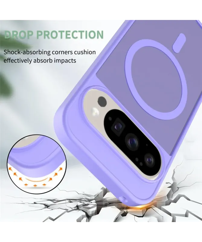 Coque Google Pixel 10 / 10 Pro Magnétique Translucide Mate