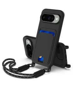 Coque avec Mini Cordon Google Pixel 10 Silicone et Porte-carte