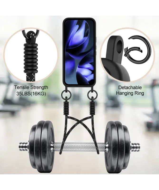 Coque avec Mini Cordon Google Pixel 10 Silicone et Porte-carte