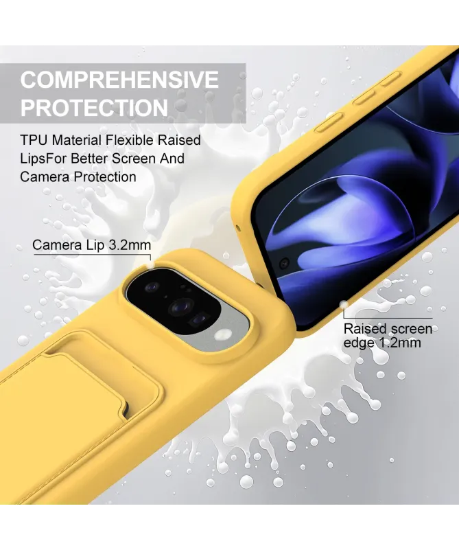 Coque avec Mini Cordon Google Pixel 10 Silicone et Porte-carte
