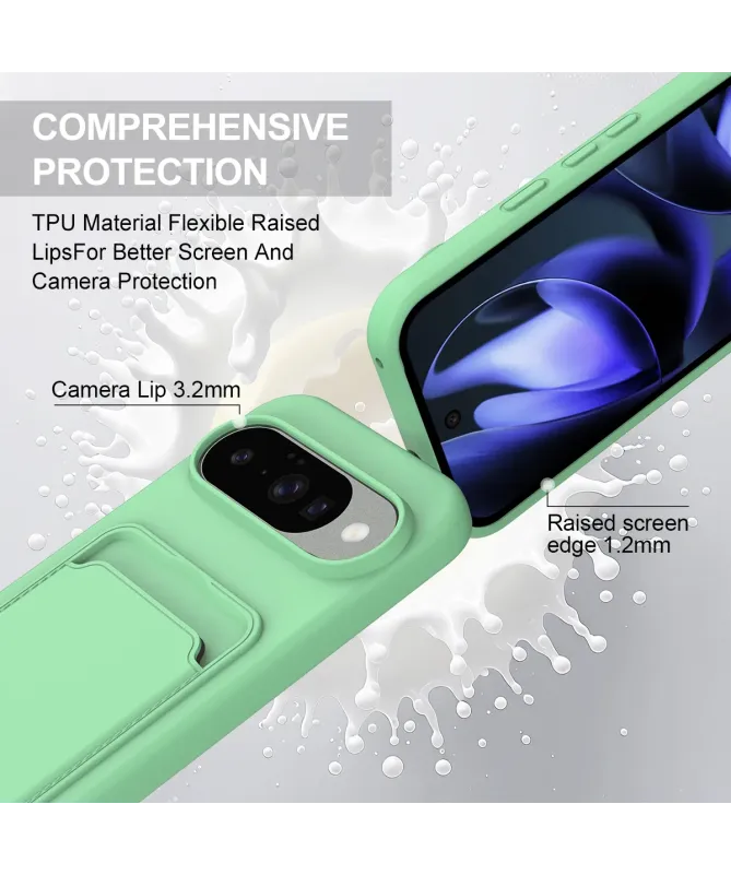Coque avec Mini Cordon Google Pixel 10 Silicone et Porte-carte